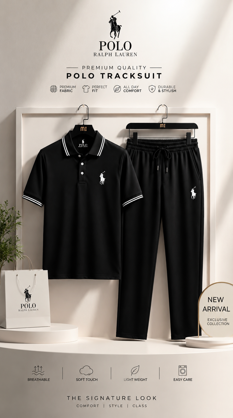 2 Pcs DryFit Tracksuit Stay Cool, Fresh & Comfortable All Day