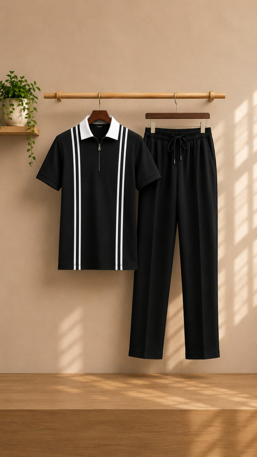 2 Pcs DryFit Tracksuit Stay Happy in All day, Fresh & Comfortable All Day